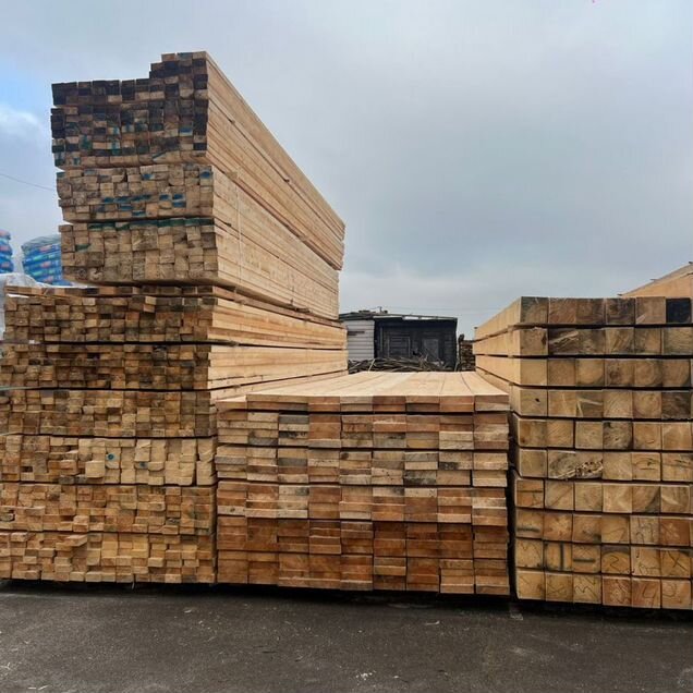 Доска обрезная 50×150×6000, 1 и 2 сорт, ракурс 4