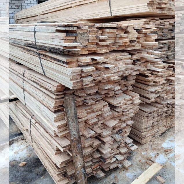 Доска обрезная 25×100×6000, 1 и 2 сорт, ракурс 4